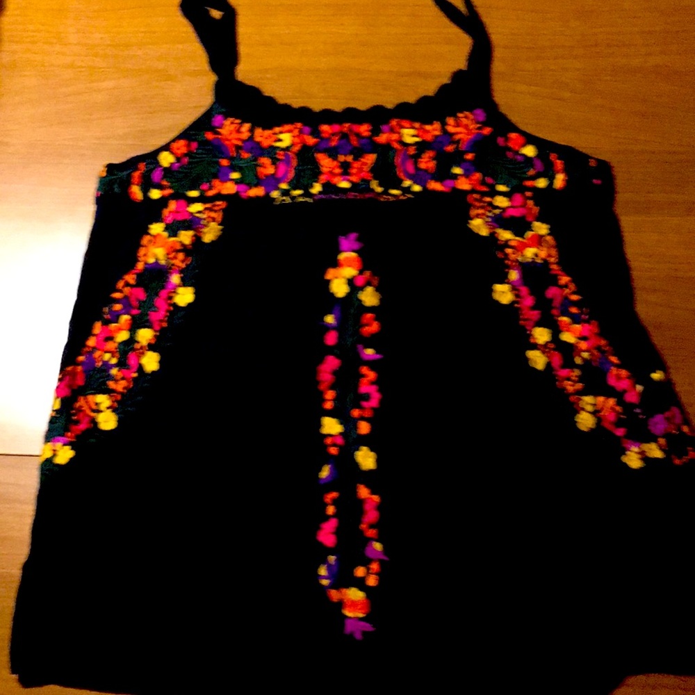 Lucky Summer Tank with flowers